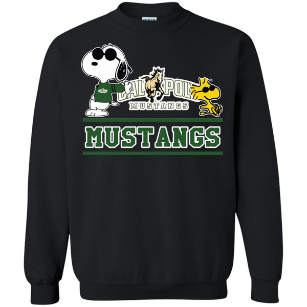 Calpoly Mustangs T shirts Snoopy Hoodies Sweatshirts