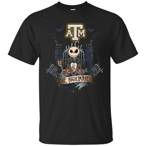 Halloween Texas A&M Aggies T shirts The Nightmare Hoodies Sweatshirts
