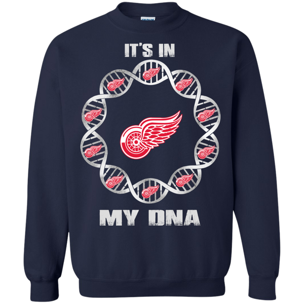 Detroit Red Wings T shirts It's In My DNA Hoodies Sweatshirts