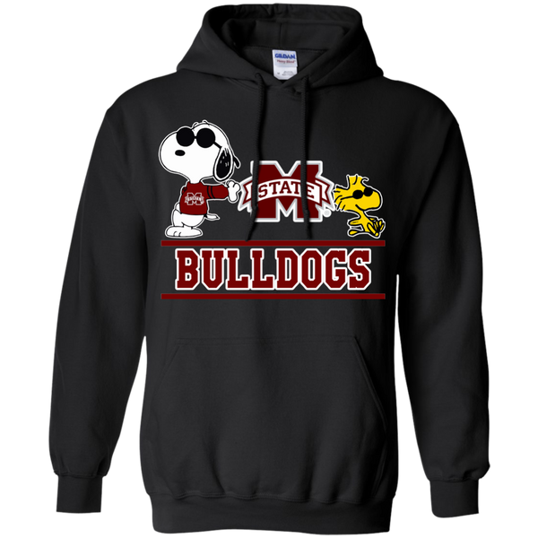 Mississippi State Bulldogs T shirts Snoopy Hoodies Sweatshirts