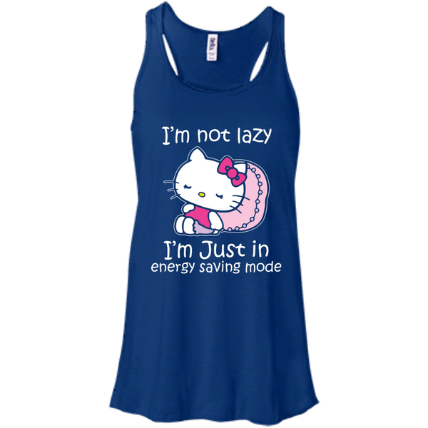 Hello Kitty T shirts Not Lazy Just In Energy Saving Mode Hoodies Sweatshirts