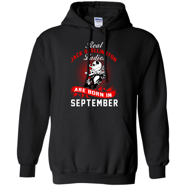 Jack Skellington T shirts Real Jack Skellington Ladies Born In September Hoodies Sweatshirts