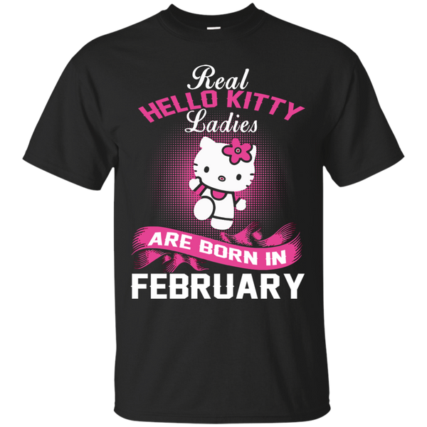 Hello Kitty T shirts  Real Hello Kitty Ladies Born In February Hoodies Sweatshirts