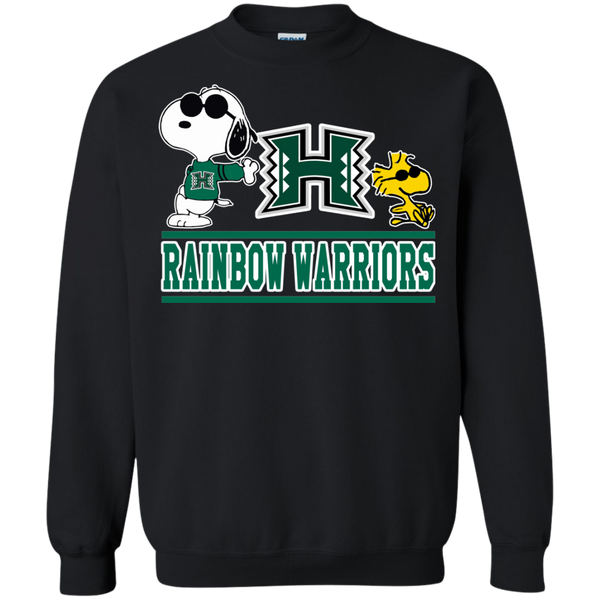 Hawaii Rainbow Warriors T shirts Snoopy Hoodies Sweatshirts