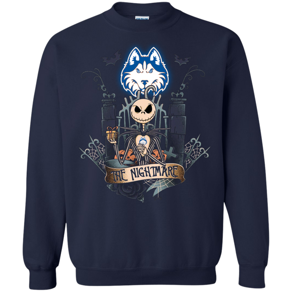 Halloween Houston Baptist Huskies T shirts The Nightmare Hoodies Sweatshirts