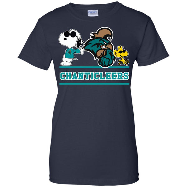 Coastal Carolina Chanticleers T shirts Snoopy Hoodies Sweatshirts