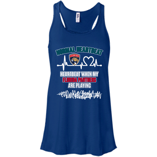 Florida Panthers T shirts Heartbeat When My Florida Panthers Playing Hoodies Sweatshirts
