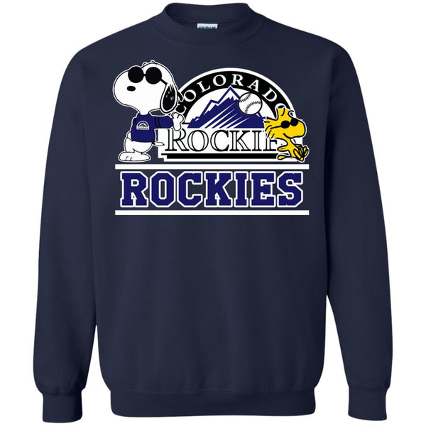 Colorado Rockies T shirts Snoopy Hoodies Sweatshirts