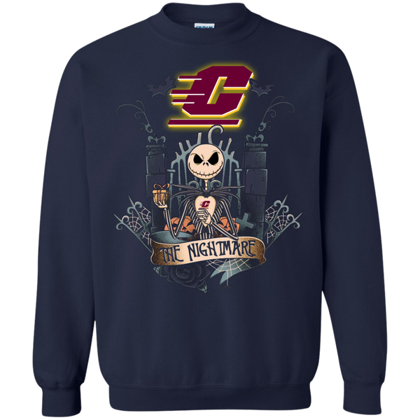 Halloween Central Michigan Chippewas T shirts The Nightmare Hoodies Sweatshirts