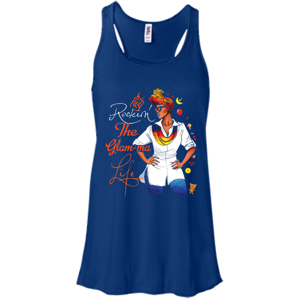 Grandma Gift T shirts Rockin The Glam-ma Life Hoodies Sweatshirts