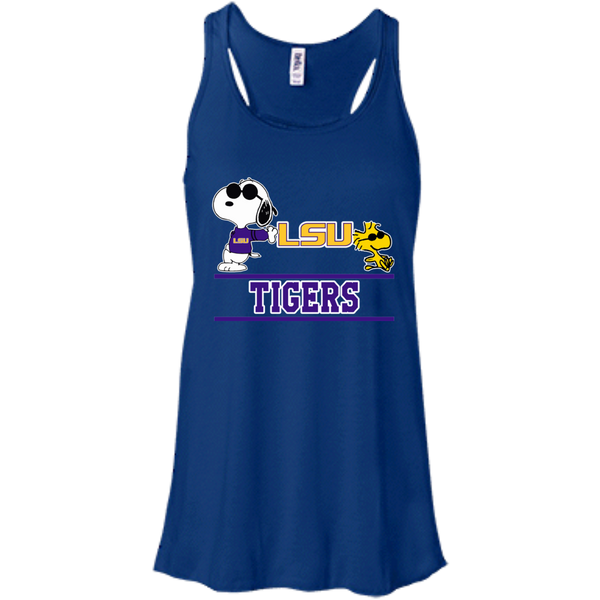 Lsu Tigers T shirts Snoopy Hoodies Sweatshirts