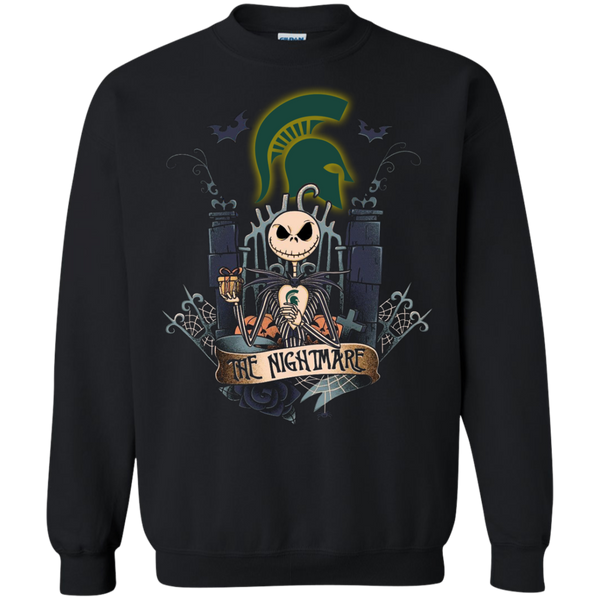 Halloween Michigan State Spartans T shirts The Nightmare Hoodies Sweatshirts