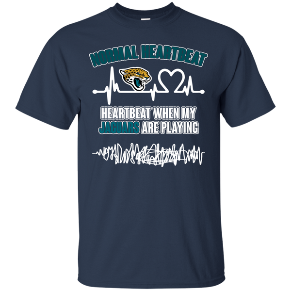 Jacksonville Jaguars T shirts Heartbeat When My Jaguars Playing Hoodies Sweatshirts