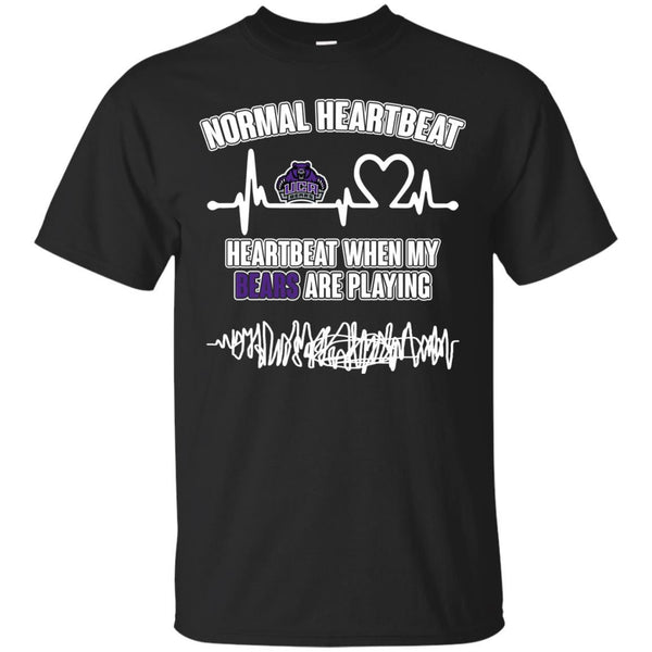 Central Arkansas Bears T shirts Heartbeat When My Bears Playing Hoodies Sweatshirts