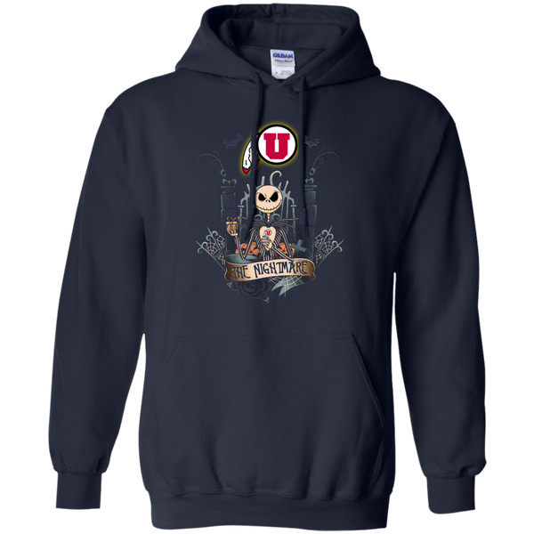 Halloween Utah Utes T shirts The Nightmare Hoodies Sweatshirts