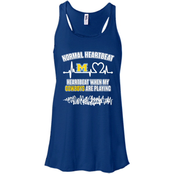 Mcneese State Cowboys T shirts Heartbeat When My Cowboys Playing Hoodies Sweatshirts