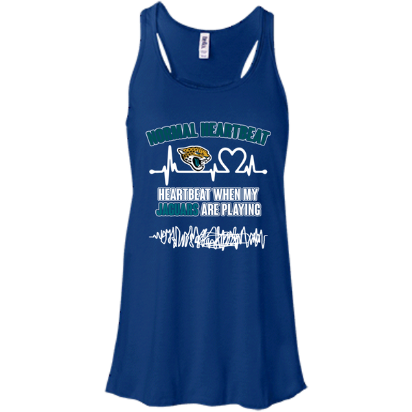 Jacksonville Jaguars T shirts Heartbeat When My Jaguars Playing Hoodies Sweatshirts