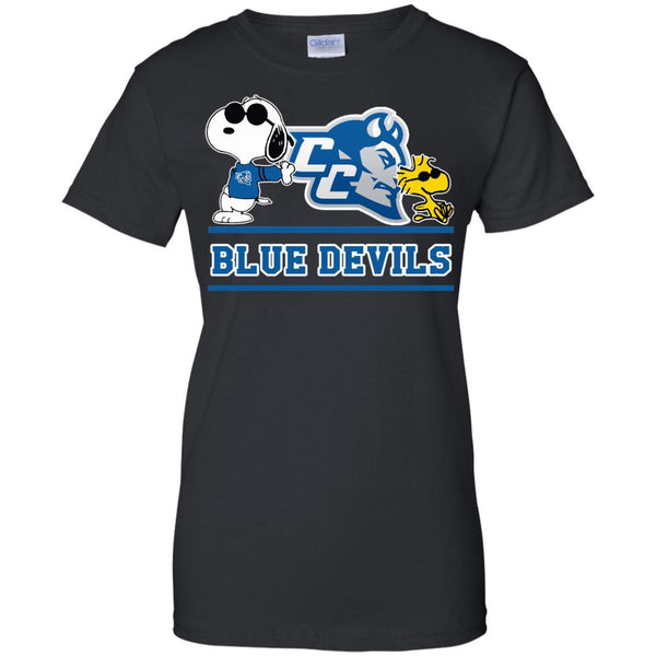 Central Connecticut State Blue Devils T shirts Snoopy Hoodies Sweatshirts