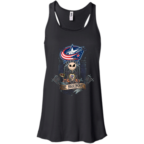 Halloween Columbus Blue Jackets T shirts The Nightmare Hoodies Sweatshirts