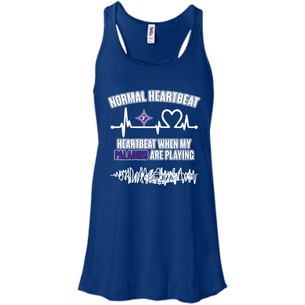 Furman Paladins T shirts Heartbeat When My Paladins Playing Hoodies Sweatshirts