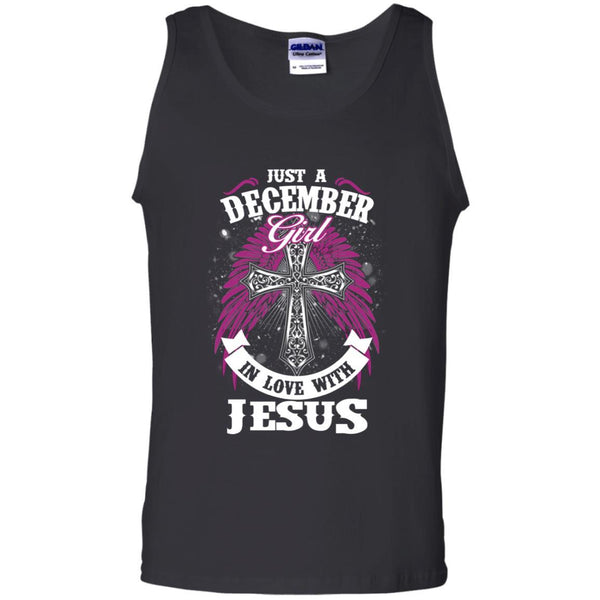Christian Jesus T shirts Just A December Girl In Love With Jesus Hoodies Sweatshirts