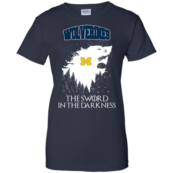 Michigan Wolverines Game Of Thrones T shirts The Sword In The Darkness Hoodies Sweatshirts