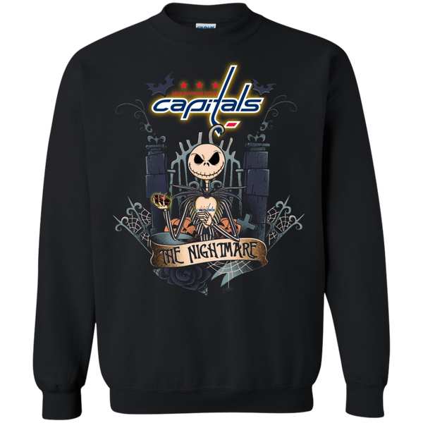 Halloween Washington Capitals T shirts The Nightmare Hoodies Sweatshirts