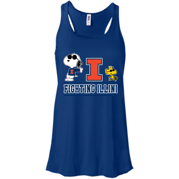Illinois Fighting Illini T shirts Snoopy Hoodies Sweatshirts