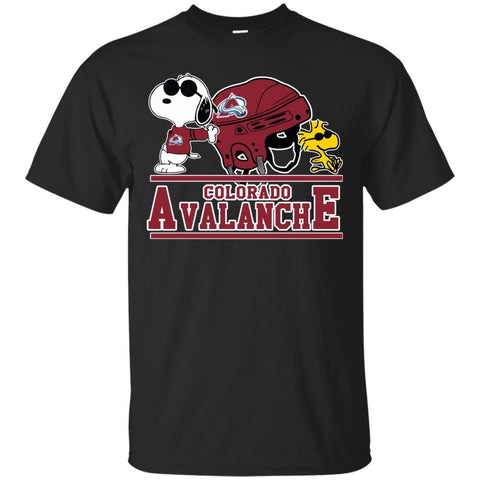 Colorado Avalanche T shirts Snoopy Hoodies Sweatshirts