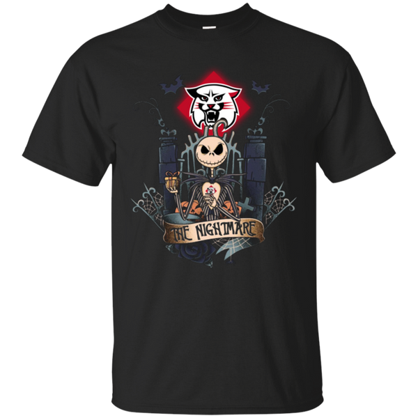 Halloween Davidson Wildcats T shirts The Nightmare Hoodies Sweatshirts