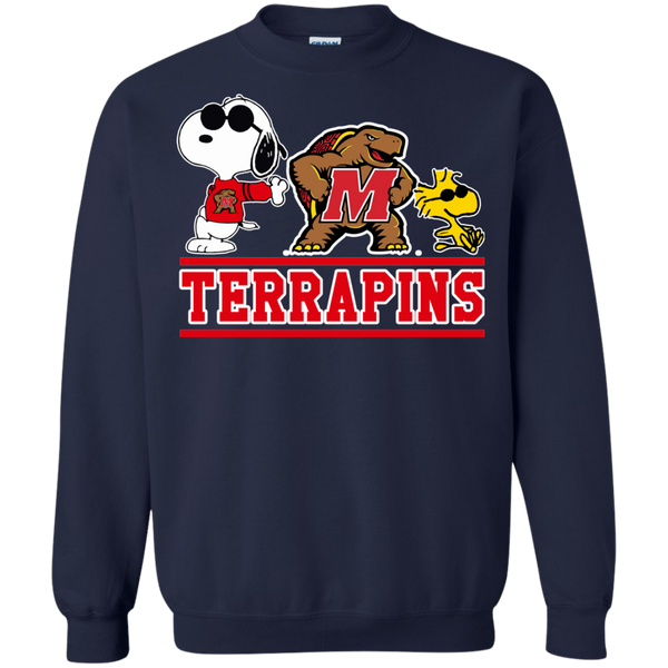 Maryland Terrapins T shirts Snoopy Hoodies Sweatshirts