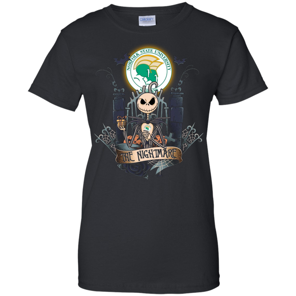 Halloween Norfolk State Spartans T shirts The Nightmare Hoodies Sweatshirts