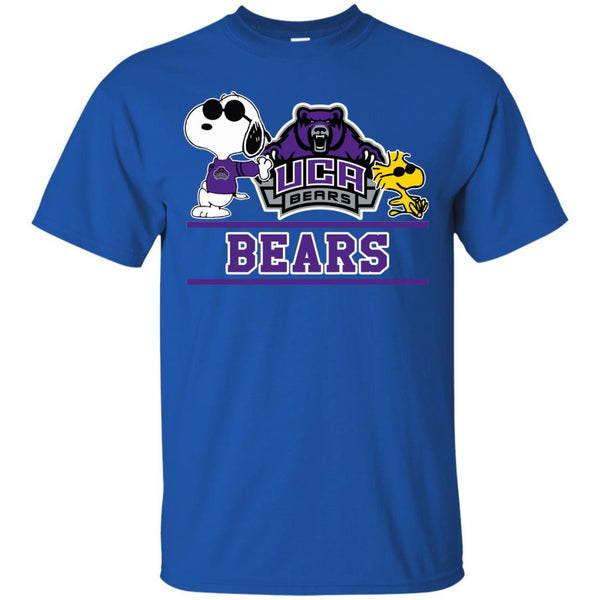 Central Arkansas Bears T shirts Snoopy Hoodies Sweatshirts