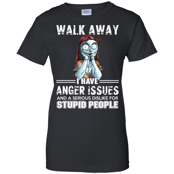 Jack Skellington T shirts Sally Walk Away I Have Anger Issues Hoodies Sweatshirts
