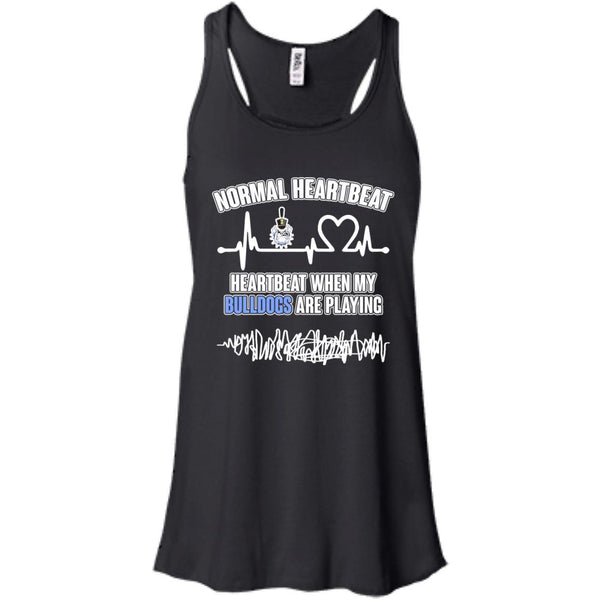 Citadel Bulldogs T shirts Heartbeat When My Bulldogs  Playing Hoodies Sweatshirts