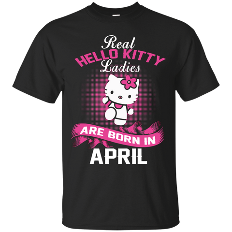 Hello Kitty T shirts  Real Hello Kitty Ladies Born In April Hoodies Sweatshirts