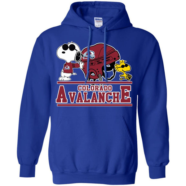 Colorado Avalanche T shirts Snoopy Hoodies Sweatshirts