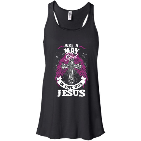 Christian Jesus T shirts Just A May Girl In Love With Jesus Hoodies Sweatshirts