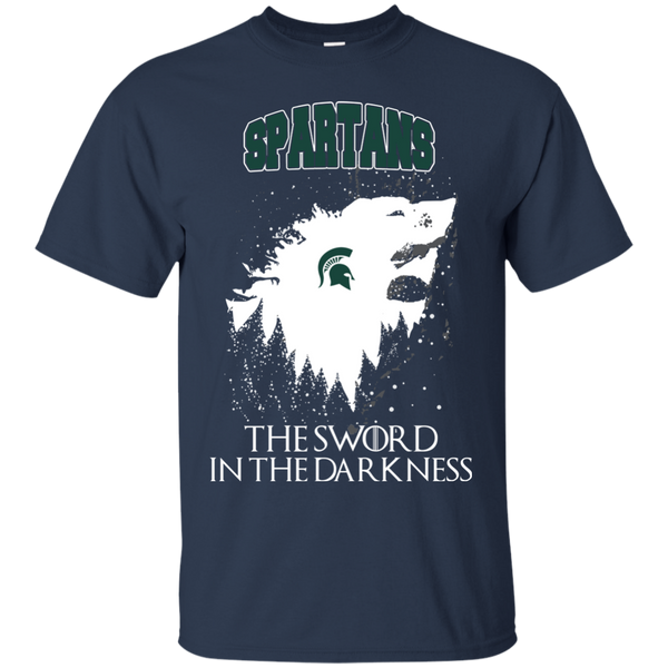 Michigan State Spartans Game Of Thrones T shirts The Sword In The Darkness Hoodies Sweatshirts