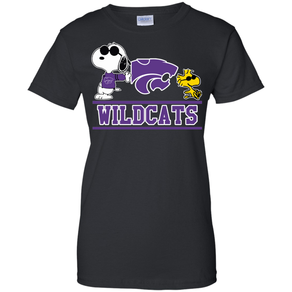 Kansas State Wildcats T shirts Snoopy Hoodies Sweatshirts