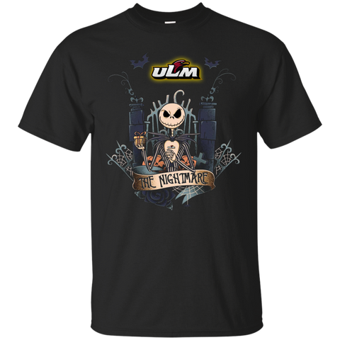 Halloween Louisiana-Monroe Warhawks T shirts The Nightmare Hoodies Sweatshirts