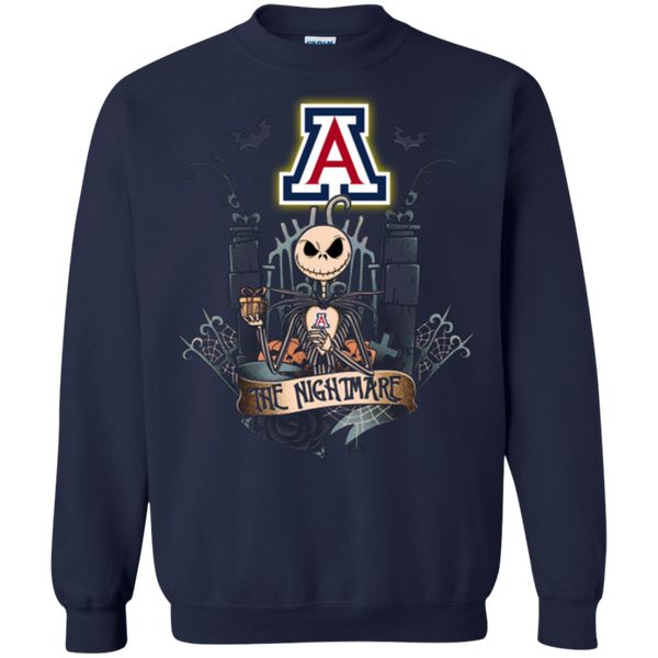 Halloween ARIZONA WILDCATS T shirts The Nightmare Hoodies Sweatshirts
