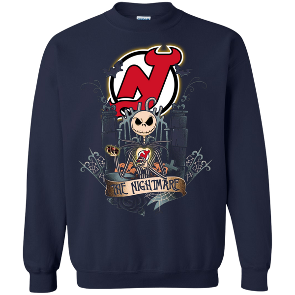 Halloween New Jersey Devils T shirts The Nightmare Hoodies Sweatshirts