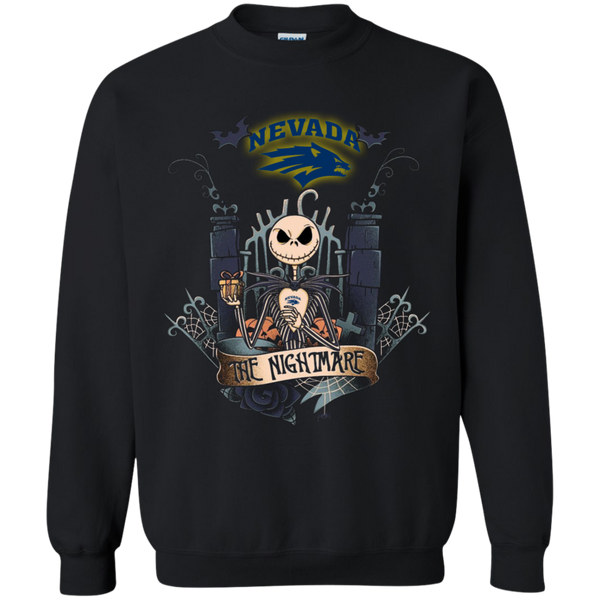 Halloween Nevada Wolf Pack T shirts The Nightmare Hoodies Sweatshirts