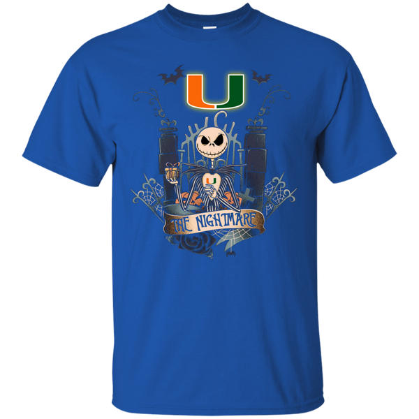 Halloween Miami (FL) Hurricanes T shirts The Nightmare Hoodies Sweatshirts