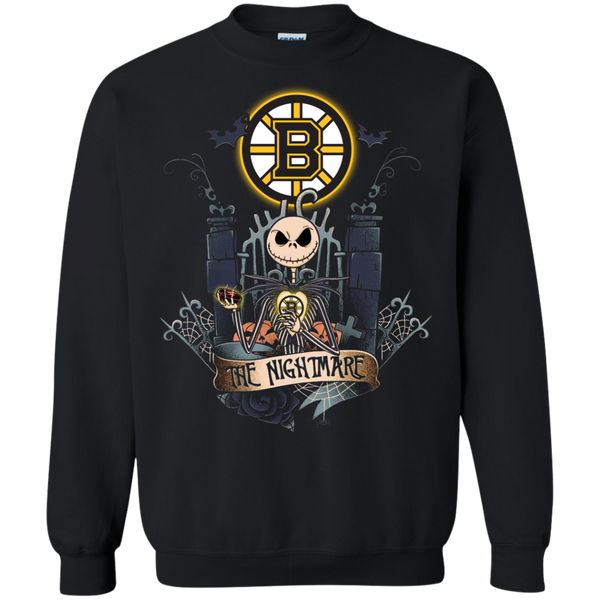 Halloween Boston Bruins T shirts The Nightmare Hoodies Sweatshirts