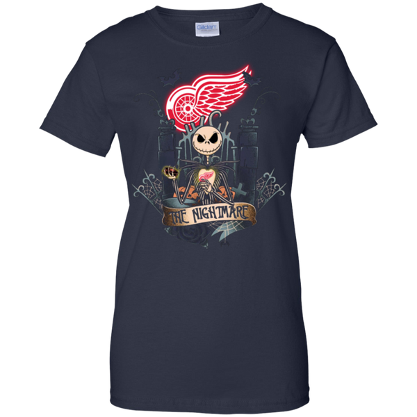Halloween Detroit Red Wings T shirts The Nightmare Hoodies Sweatshirts