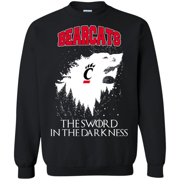 Cincinnati Bearcats Game Of Thrones T shirts The Sword In The Darkness Hoodies Sweatshirts