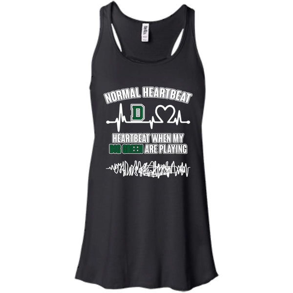 Dartmouth Big Green T shirts Heartbeat When My Big Green Playing Hoodies Sweatshirts