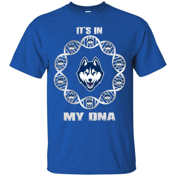 Connecticut Huskies T shirts It's In My DNA Hoodies Sweatshirts